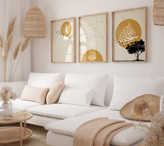 How to Hang Your Islamic Wall Art: A Guide for UK Homes