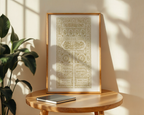 Kaabah Kiswah Gold Calligraphy Islamic Wall Art, Arabic Islamic Calligraphy wall art poster