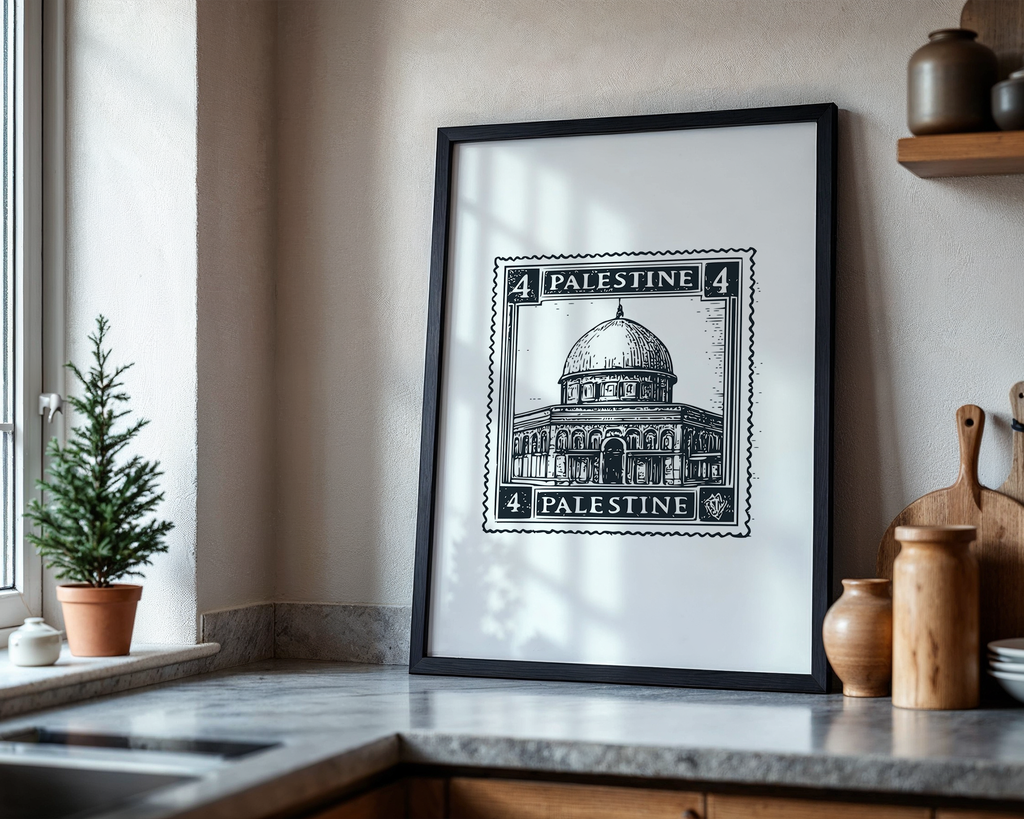 Palestine Stamp - Wall Art | Free Palestine Poster