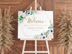 Welcome to the Wedding of - Personalised Foam Board Sign - Custom Wedding Decor, Elegant Wedding Entrance Sign