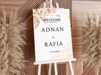 Welcome to the Wedding of - Personalised Foam Board Sign - Custom Wedding Decor, Elegant Wedding Entrance Sign