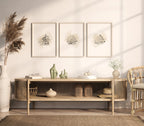 Islamic Wall Art 3x SubhanAllah, Alhamdulillah, AllahuAkbar Neutral Beige Abstract Art