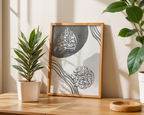 Bismillah Calligraphy Islamic Wall Art, Arabic Calligraphy, Quran Verse